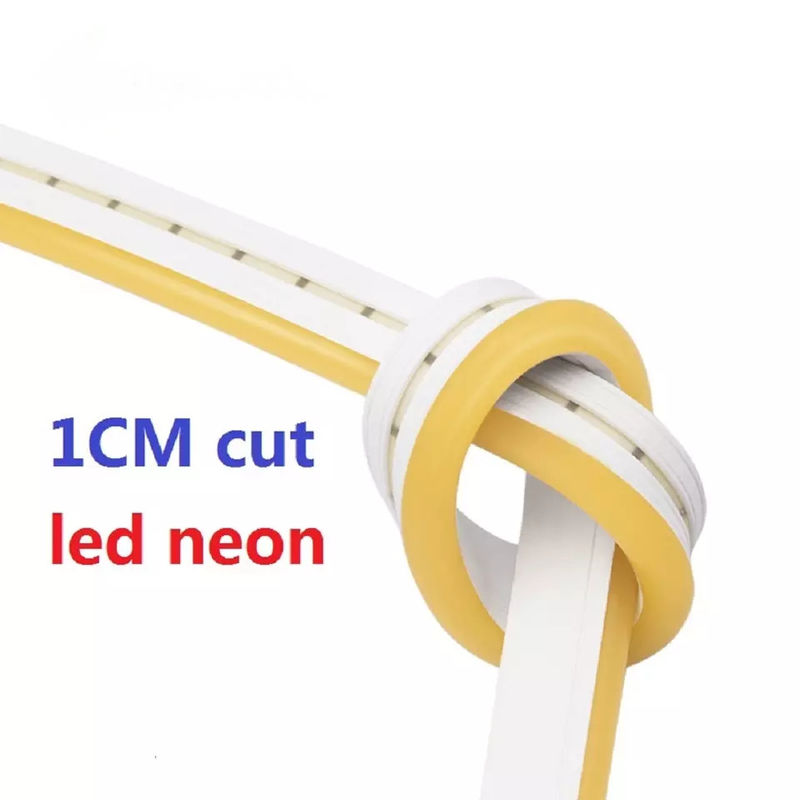 Lumière de néon décorations en silicium flexible 12v 24v 360 degrés lampe de nuit LED néon lumière pour la maison