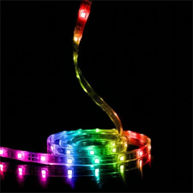 Remote Control 5050 RGB LED Strip Flexible 30LED RGB DC 12V CE RoHS For Home