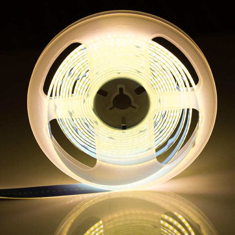 COB LED Strip 320leds 2024 vente à chaud Coupeable 12VDC CRI90 3000K 2700K 4000K 6000K COB LED bande pour le salon