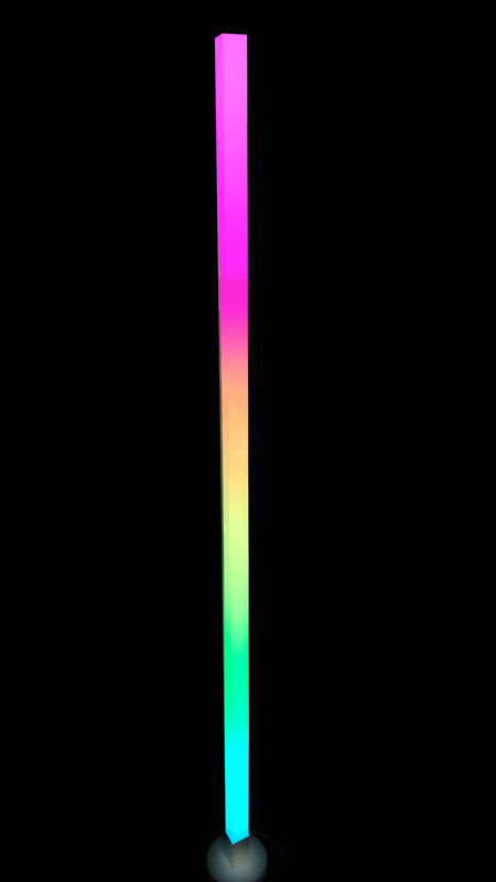 Lumière de sol de coin LED RGB activée par USB salle de jeux de bureau télécommande WIFI / IR