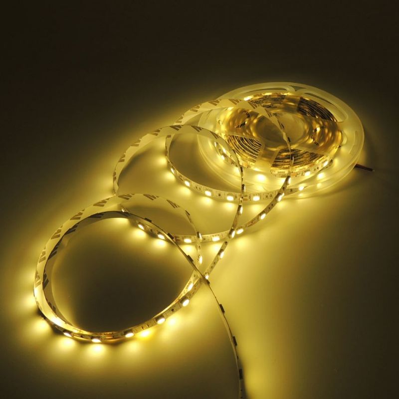 5m/roll SMD2835 Flexible LED bande 120LEDs Directement de l'usine Bonne qualité 8mm PCB IP20 Décoration intérieure