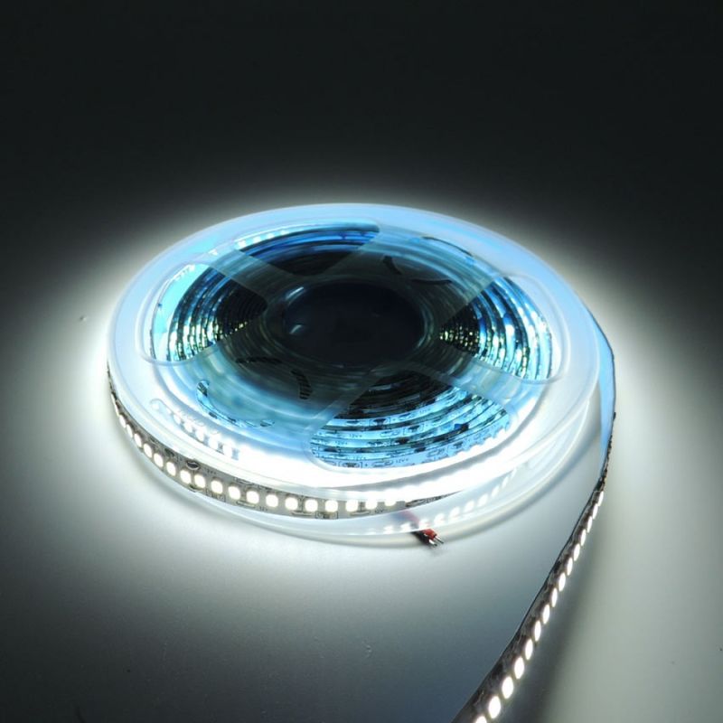 PCB blanc étanche à l'eau 2835 bande LED 120LED couleur émettrice 3000K/4000K/6000K 5m/roll 120° Angle du faisceau