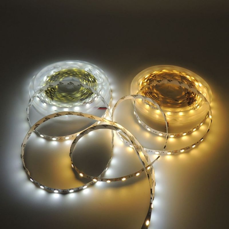 3000K/4000K/6000K 2835 LED Strip DC 12V/24V Moderne à LED flexible à bande 120
