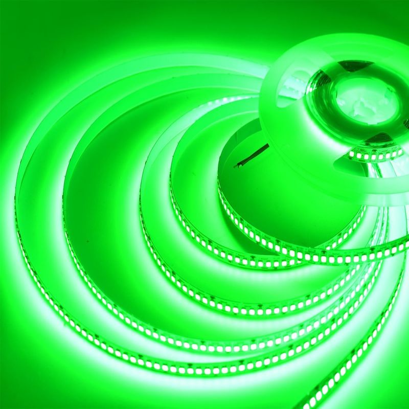 24V Haute luminosité 240LEDS SMD 2835 LED Strip Light 1200LEDs 16,4Ft Couleurs étanches Rouge Vert Bleu Orange Pour KTV