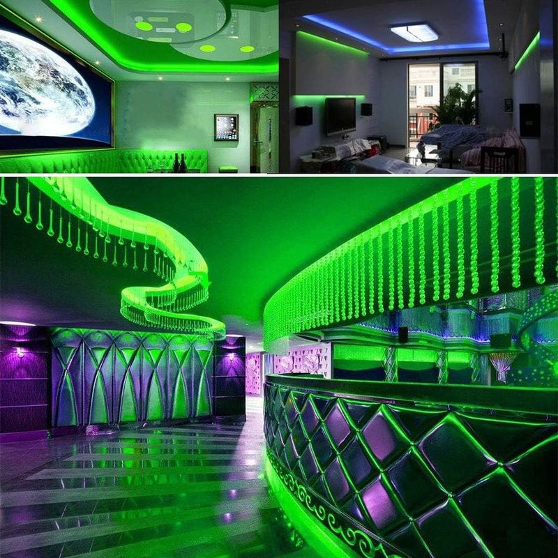 24V Haute luminosité 240LEDS SMD 2835 LED Strip Light 1200LEDs 16,4Ft Couleurs étanches Rouge Vert Bleu Orange Pour KTV