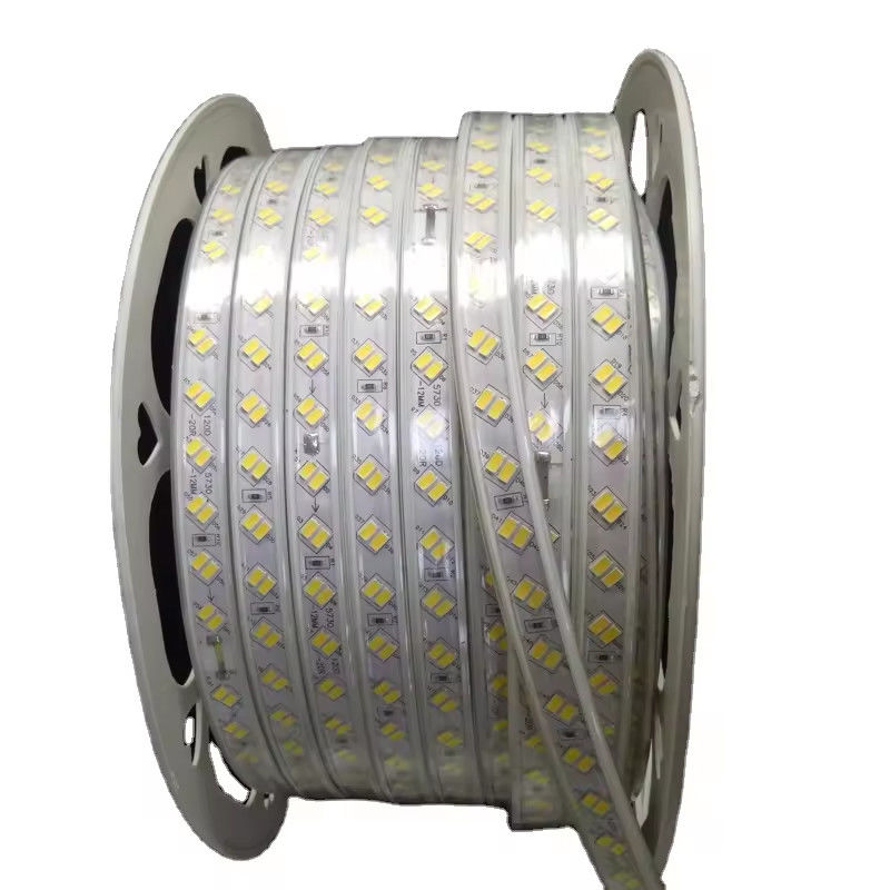 220V SMD5630 5730 120 bande LED avec longue durée de vie double rangée de conception Certifications CE / RoHS en Europe