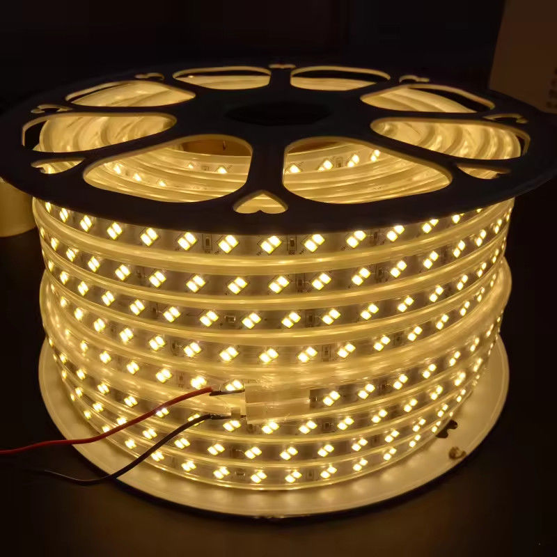 220V SMD5630 5730 120 bande LED avec longue durée de vie double rangée de conception Certifications CE / RoHS en Europe