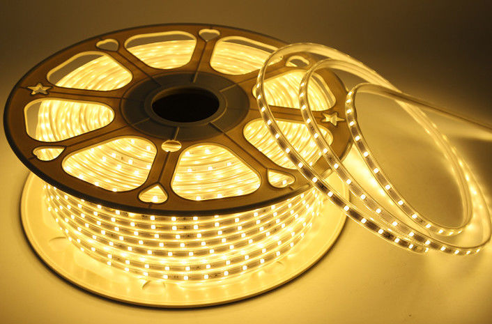 IP65 SMD5050 60 leds/m 220V bande LED avec 80 CRI FPC CE/RoHS Certifications en Amérique du Sud