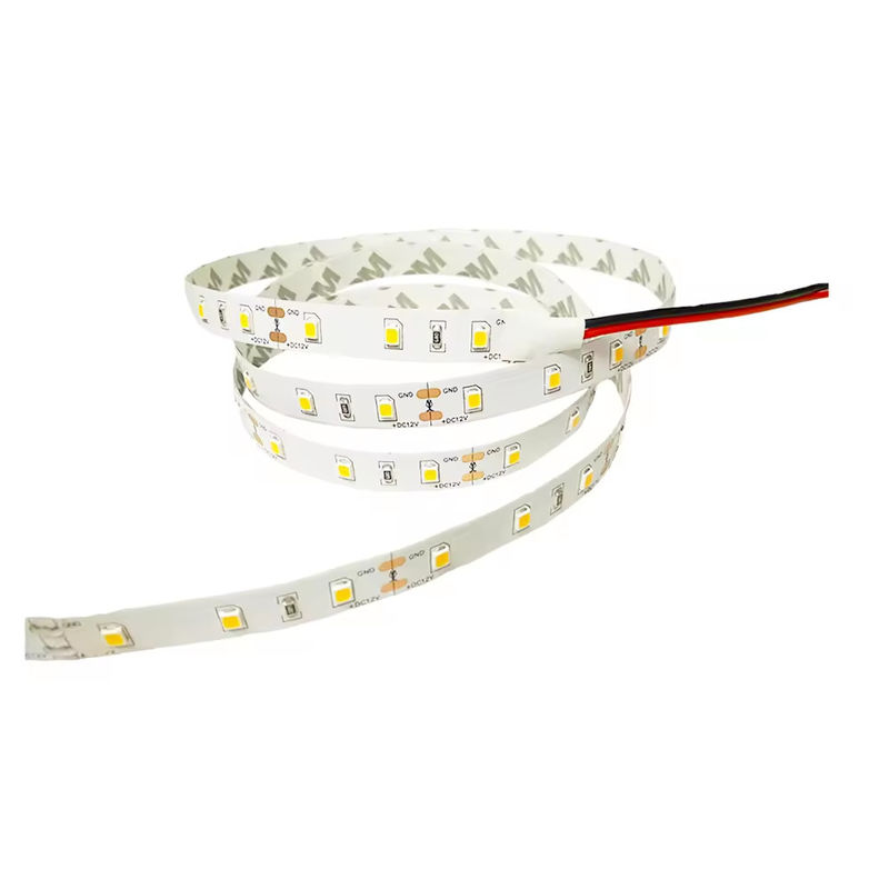 60 leds/m 2835 LED Strip Light 5m/Roll 20-22LM 120° Angle du faisceau 2700 4000k 6000K Solution d'éclairage intérieur pour la maison
