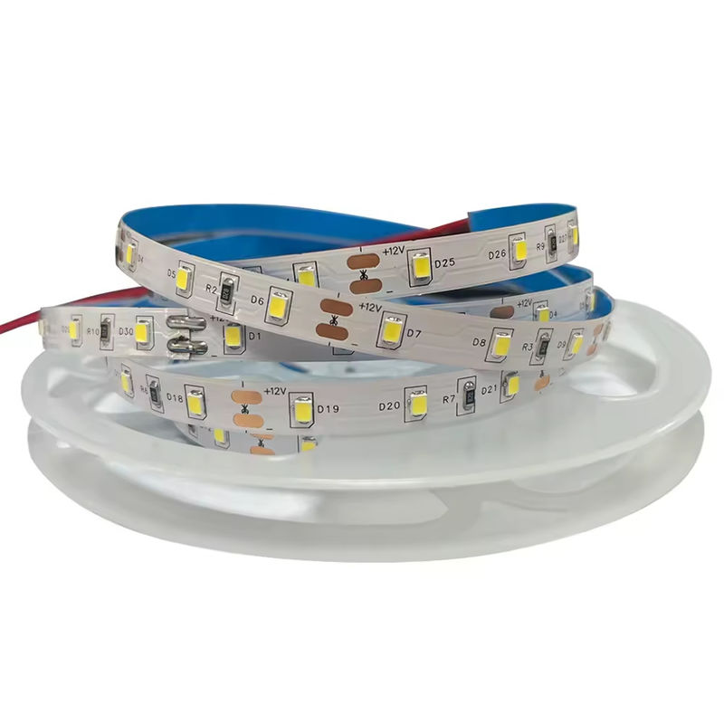 60 leds/m 2835 LED Strip Light 5m/Roll 20-22LM 120° Angle du faisceau 2700 4000k 6000K Solution d'éclairage intérieur pour la maison