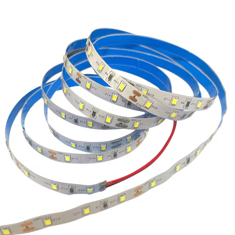 60 leds/m 2835 LED Strip Light 5m/Roll 20-22LM 120° Angle du faisceau 2700 4000k 6000K Solution d'éclairage intérieur pour la maison