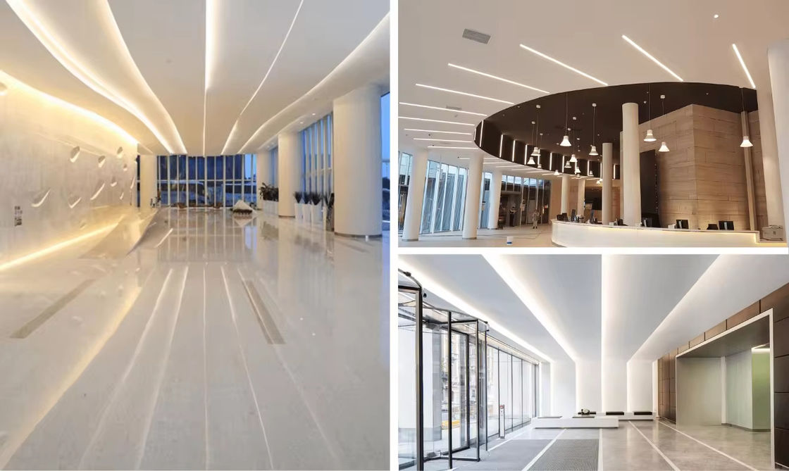 Super large super lumineux COB à LED RA90 30mm 1600 puces 5 rangées 40W/M DC24V COB LED Strip Lumières pour projet de plafond