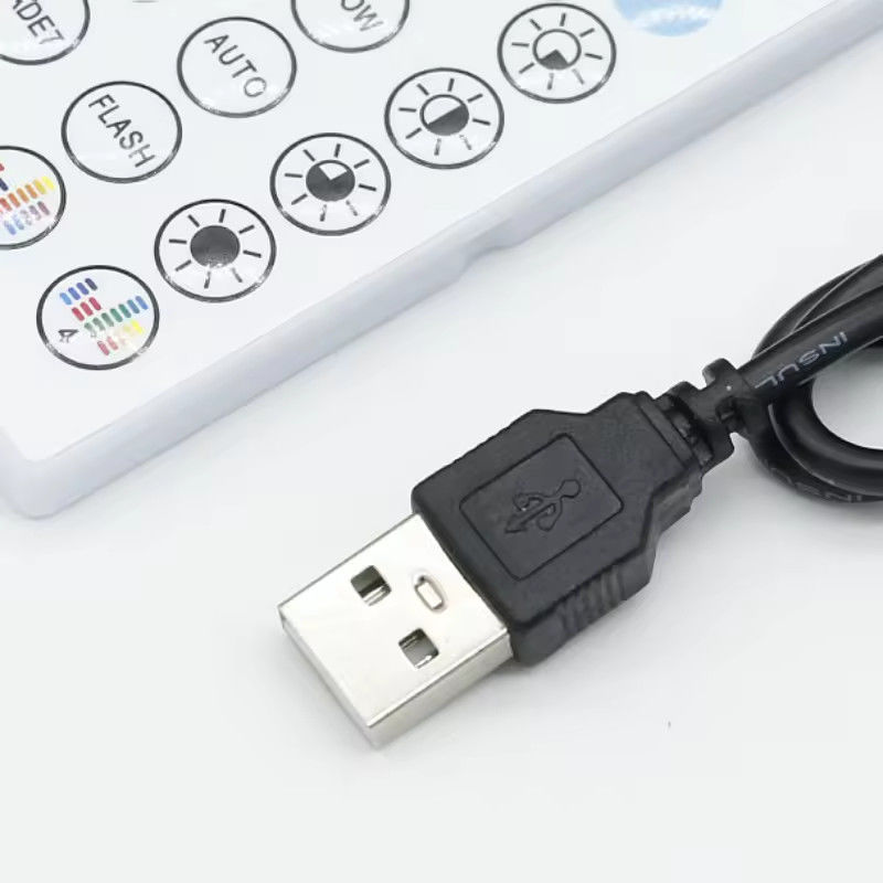 Smart LED 5V 44ekys RGB contrôleur de bande LED wifi tuyau APP USB Bluetooth attenuateur de lumière striscia contrôleur pour bande LED