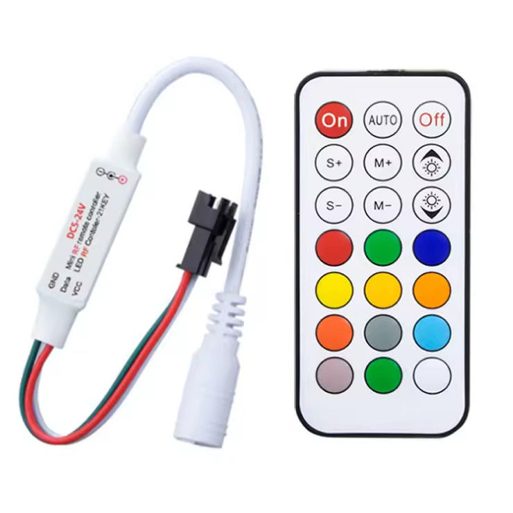 Contrôleur à couleur RF WS2811 DC5~24V de haute qualité 2812 Contrôleur à couleur LED IC