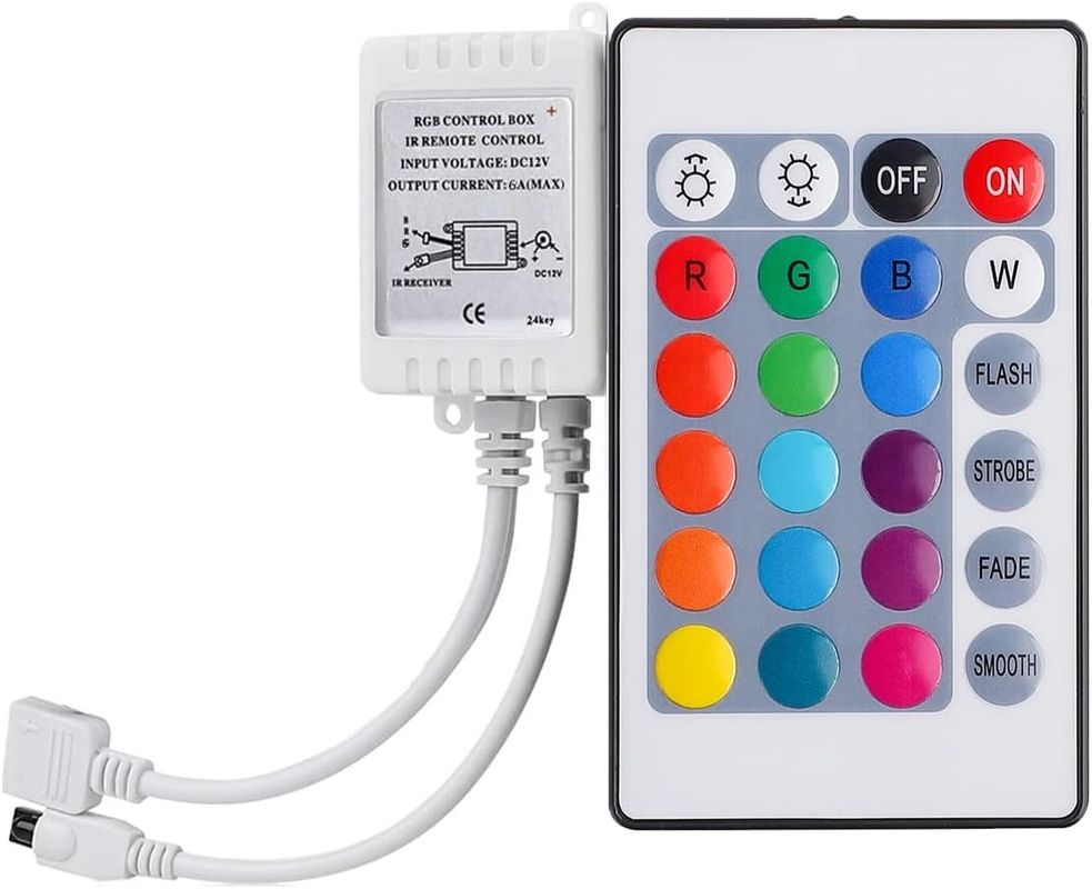 5M télécommande RGB SMD5050 LED Strip Light Color Changer DC12V