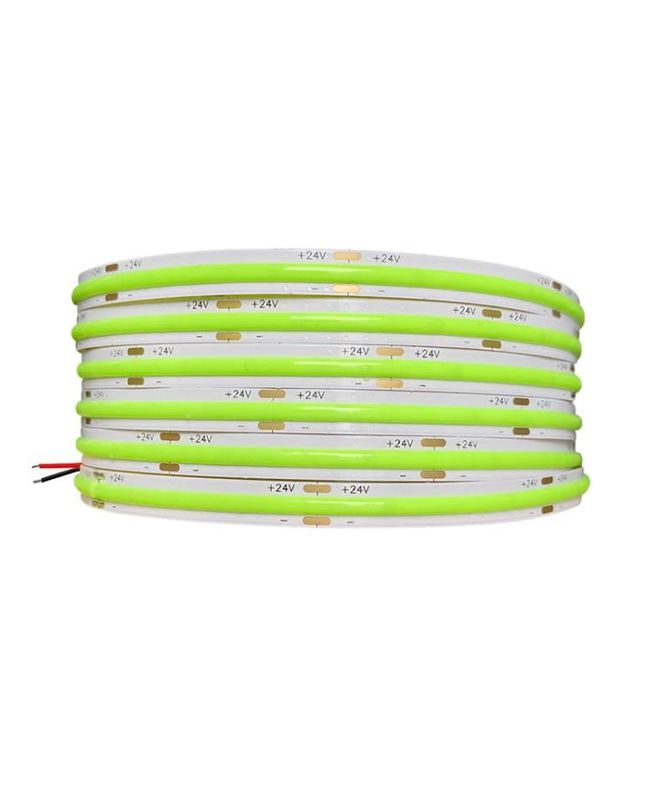 Certificat CE ROHS COB Lumière à bande rouge vert bleu rose haute densité 480 Lumière à bande