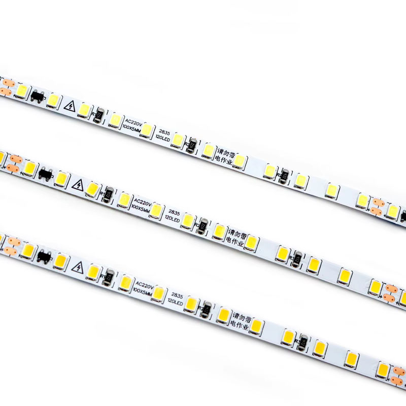 IP20 SMD2835 240LEDS 2 rangées 110V Dimmable LED Strip Lumières pour les chambres en Amérique du Sud
