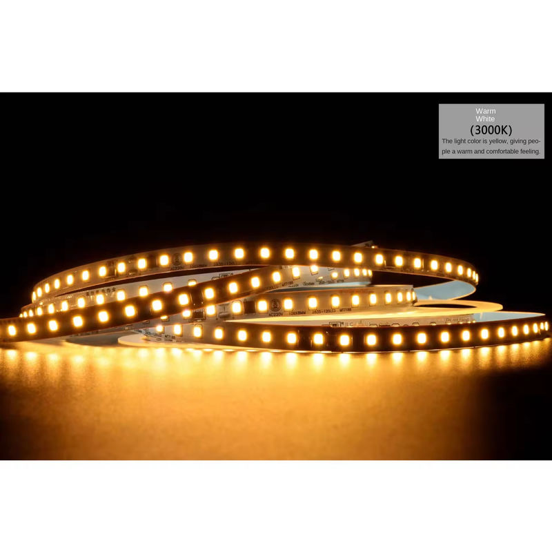 2835 120Leds 8W/M CRI80 Ligne LED flexible 5M/10M Longueur pour la décoration de Noël à la maison