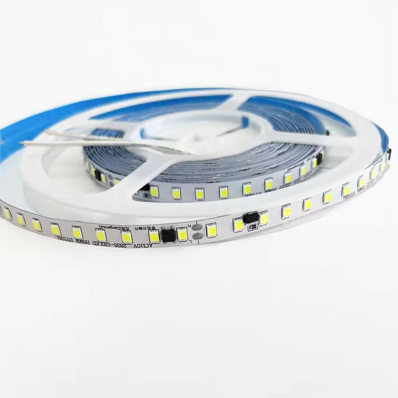Lampes à bande LED coupables 110V 10cm IP65 120 2835 Lampes à bande LED non étanches IP20 Bandes LED flexibles