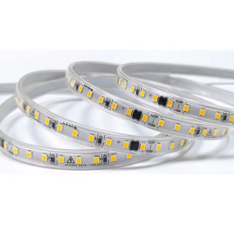 Lampes à bande LED coupables 110V 10cm IP65 120 2835 Lampes à bande LED non étanches IP20 Bandes LED flexibles