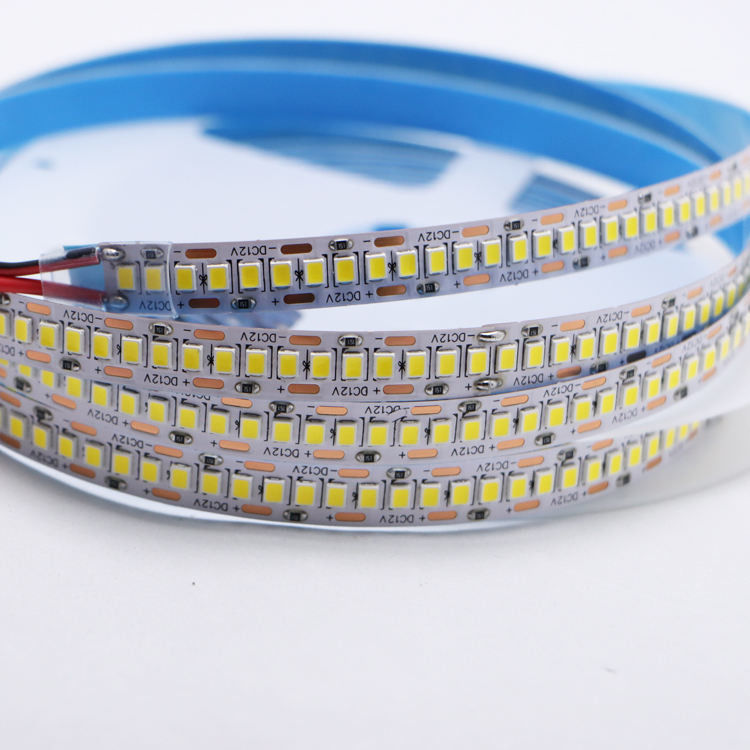5M LED Strip Light PCB blanc 2835 puce IP20 80Ra 12V 24V éclairage à bande LED