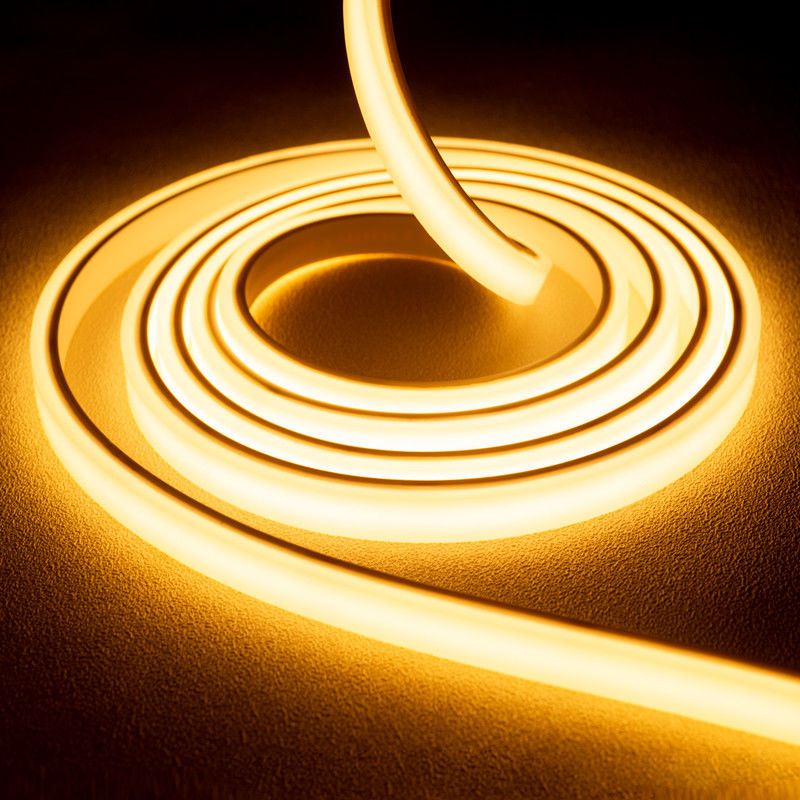 Lumière LED au néon de silicone de 2700K blanche chaude avec couleur émettrice de 12W/m et taux d'étanchéité IP68