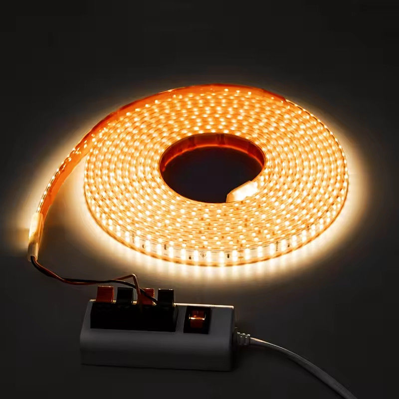 Pas de conducteur haute tension 220V sans conducteur bande lumineuse autoadhésive 240leds smd 2835 IP67 IP65 lumière de ligne décorative