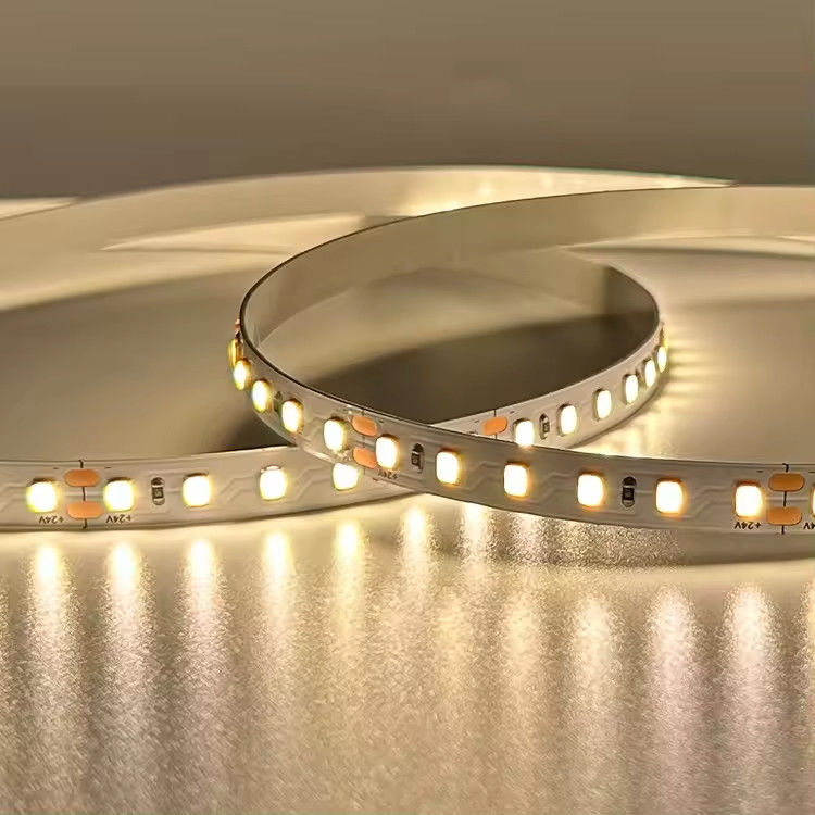 Lumière à bande LED à haute intensité de réaction 98 à spectre complet longue durée de vie 120 leds/M Dc24v 10 mm 120 led Smd 2835