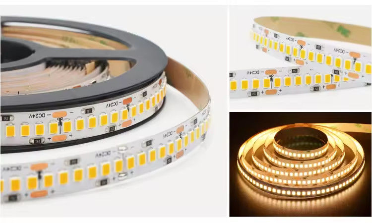 Spéctrum complet 2835 bande LED flexible CRI>95 CRI>97 120 leds/m SDCM<3 R1-R15 tout est supérieur à 90