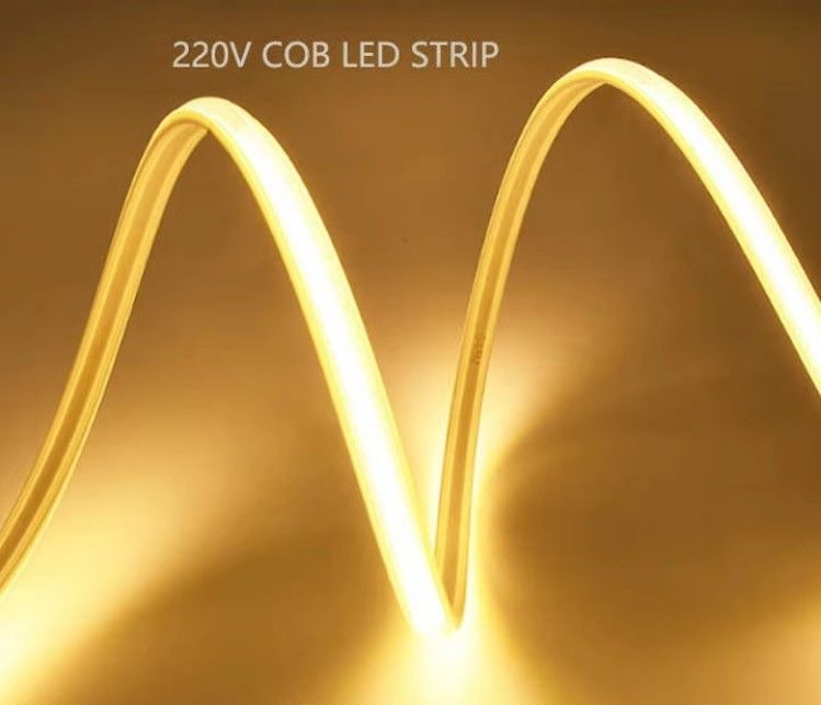 COB 288lampe à bande LED haute tension à l'intérieur et à l'extérieur flexible