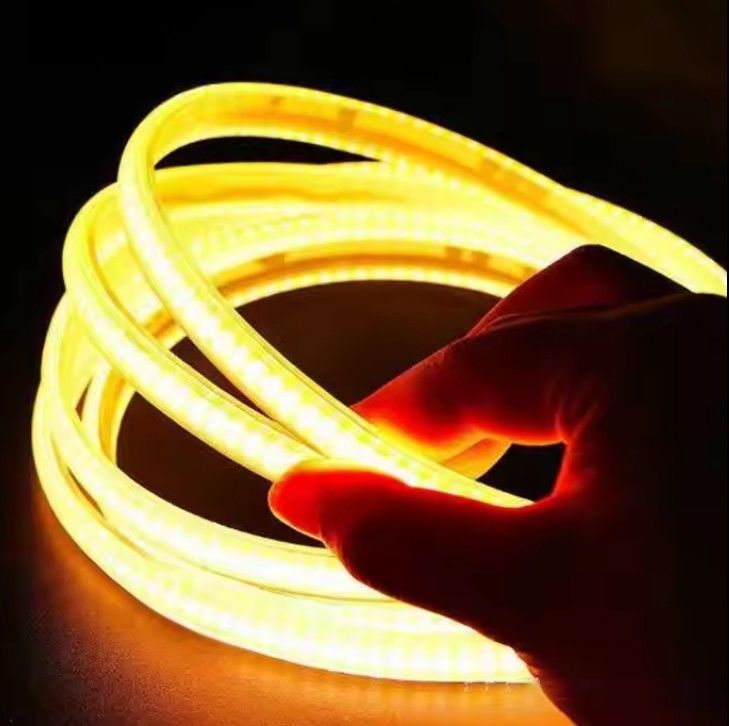 lampe à bande LED à haute tension COB à l'extérieur étanche à l'eau prix de gros