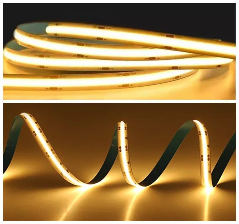 Décoration intérieure/extérieure Profil résistant à l'eau Lumière COB LED bande avec contrôle de capteur