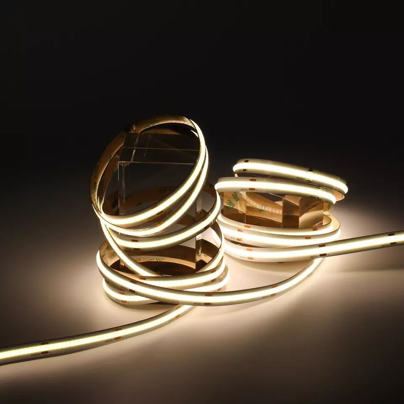 Décoration extérieure intérieure COB 320 480 CRI90 3 ans bande de néon à LED de coupe de 1 cm