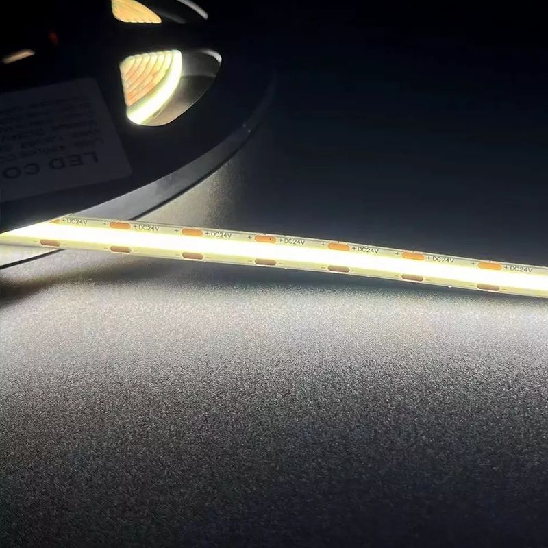 Décoration extérieure intérieure COB 320 480 CRI90 3 ans bande de néon à LED de coupe de 1 cm