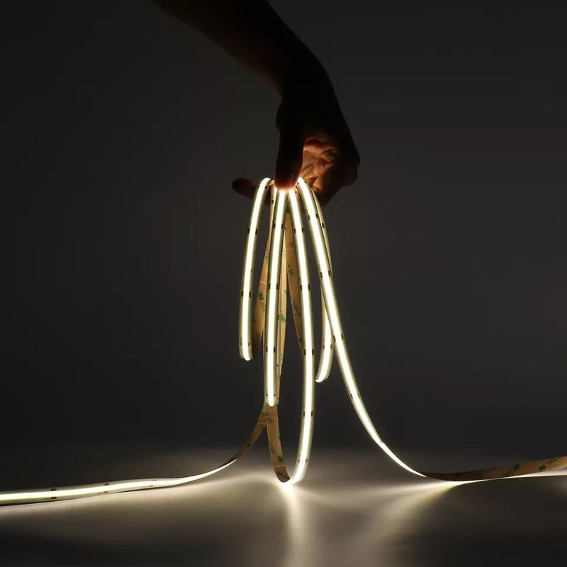 Décoration extérieure intérieure COB 320 480 CRI90 3 ans bande de néon à LED de coupe de 1 cm