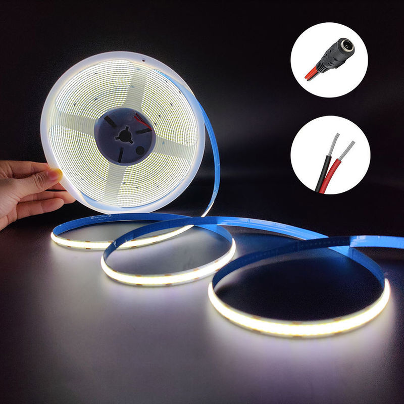 Véritable bande LED double PCB à basse tension COB pour décoration intérieure et poids du produit de 0,2 kg