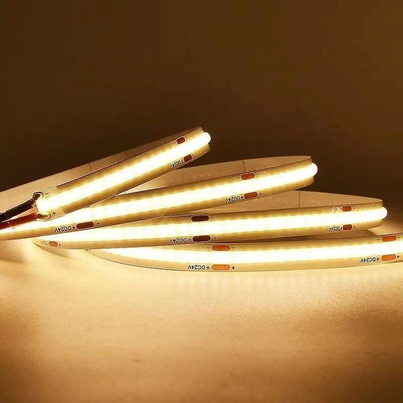 12W résistant à l'eau IP20 COB 480 LED 12V 8mm 10mm LED Strip Light pour la décoration du jardin
