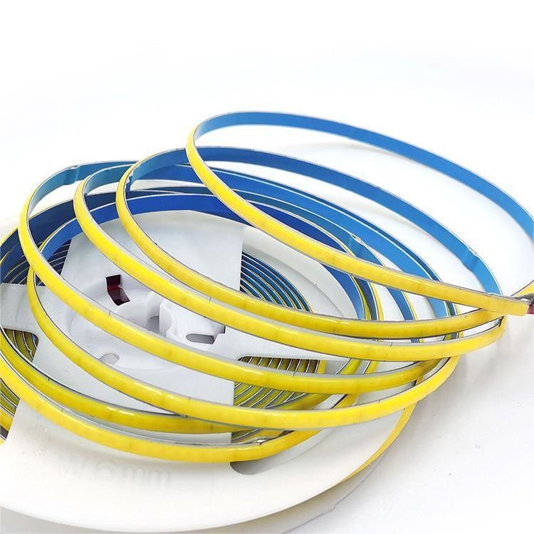 CE ROHS Approuvé Lumière à bande COB imperméable à l'eau avec commande de commutateur et 320 led de haute densité