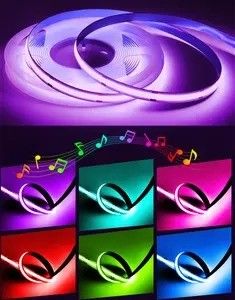 Poids du produit 0,3 kg 5m 10m Smart Strip Light avec LED à puce RGB