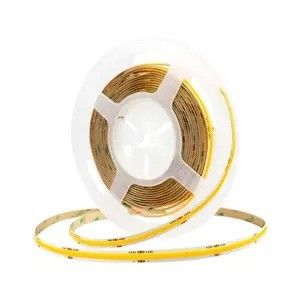 COB 252 conduit à l'eau CRI90 12V 24V Dimmable Décoration intérieure extérieure 5M bande LED flexible