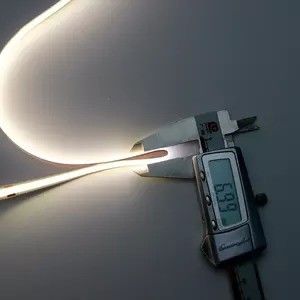 12v 24v 480 led Ce Rohs 3 Flexible Light Cob Led Strip avec atténuateur et support d'atténuation