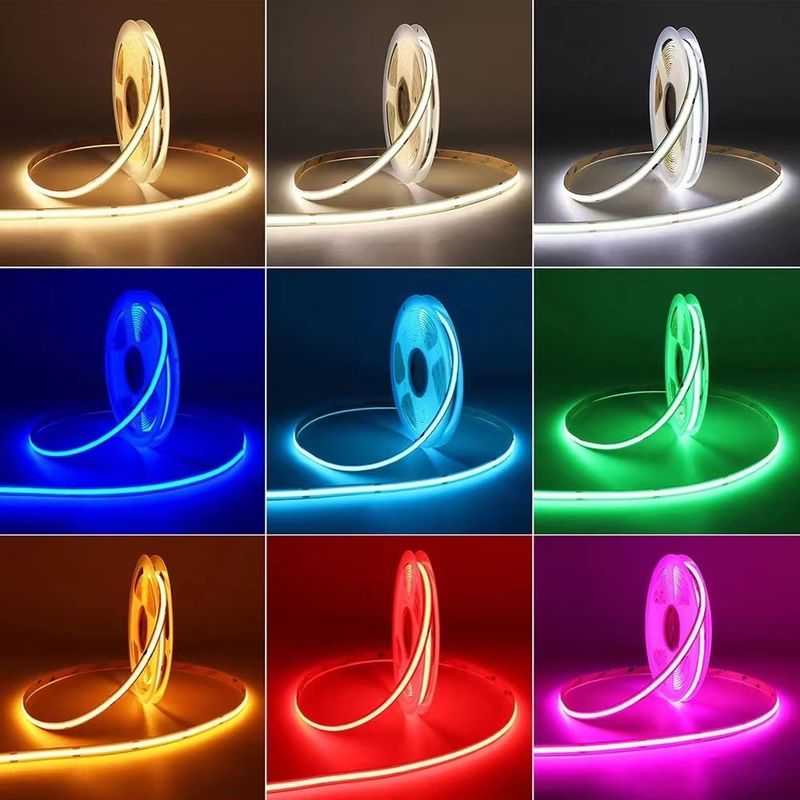 2700K 110lm 2023 HT 5m 10m 12v 24v 220v Rgbw Cob Light Strip Cob Led Strip Lumière de la bande à LED