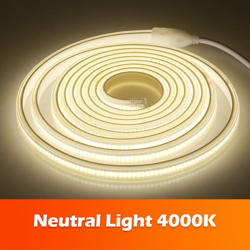 220v 280LEDs/m Blanc/Blanc chaud/Blanc neutre COB LED Strip CE RoHS 100m 50m Haute tension