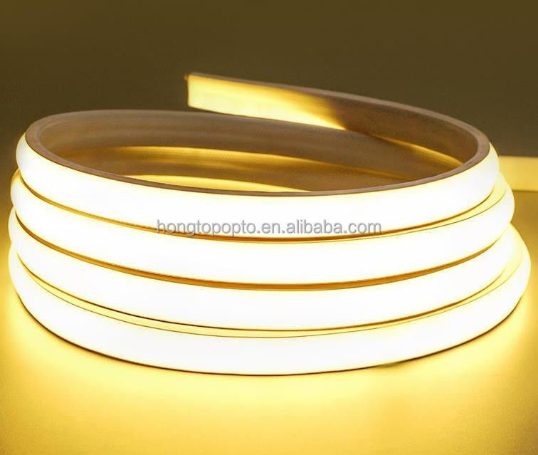 280 LEDs / mètre 12v 24v 220v Rgbw Cob Light Strip Cob Led Longueur de la bande 50 mètres / rouleau