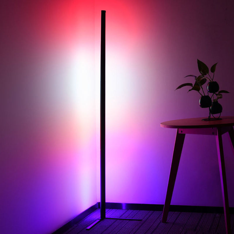 Commande à distance Lampe de coucher de soleil ambiante Salle de séjour intelligente RGB Décoration de couleur changeante Lumières de nuit