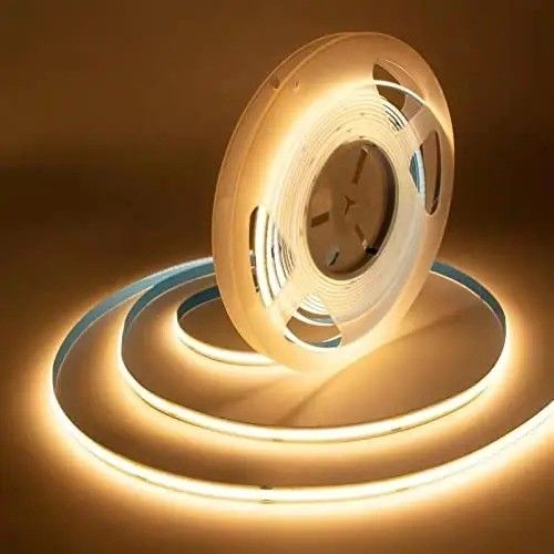 90lm/w Lampes à efficacité lumineuse Smart COB LED Strip 12V 24V 5M 252 leds pour la publicité