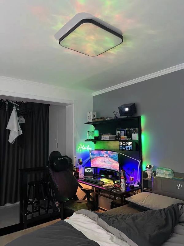 Lumières de jeu Salle de séjour Ambient Lumière d'ambiance Rgb Décoration de la maison.Hôtel.éclairage Lampe de sol de coin LED debout