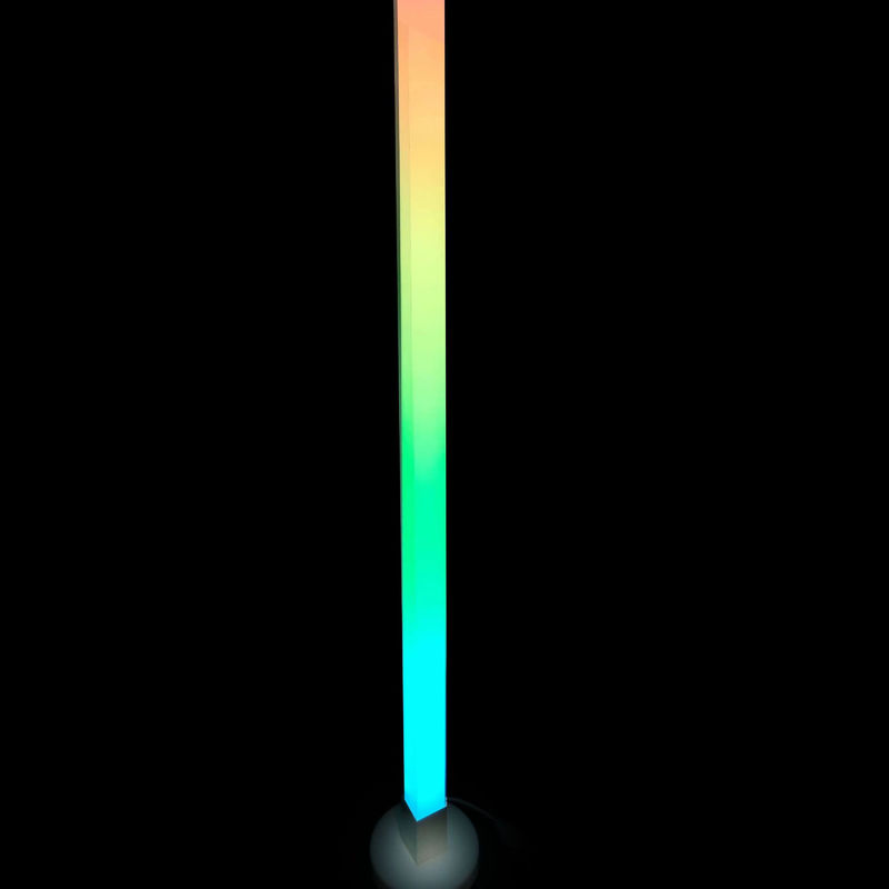 Éclairage décoratif de chambre à coucher 1,5 m LED Changer de couleur lampe de sol avec télécommande 2