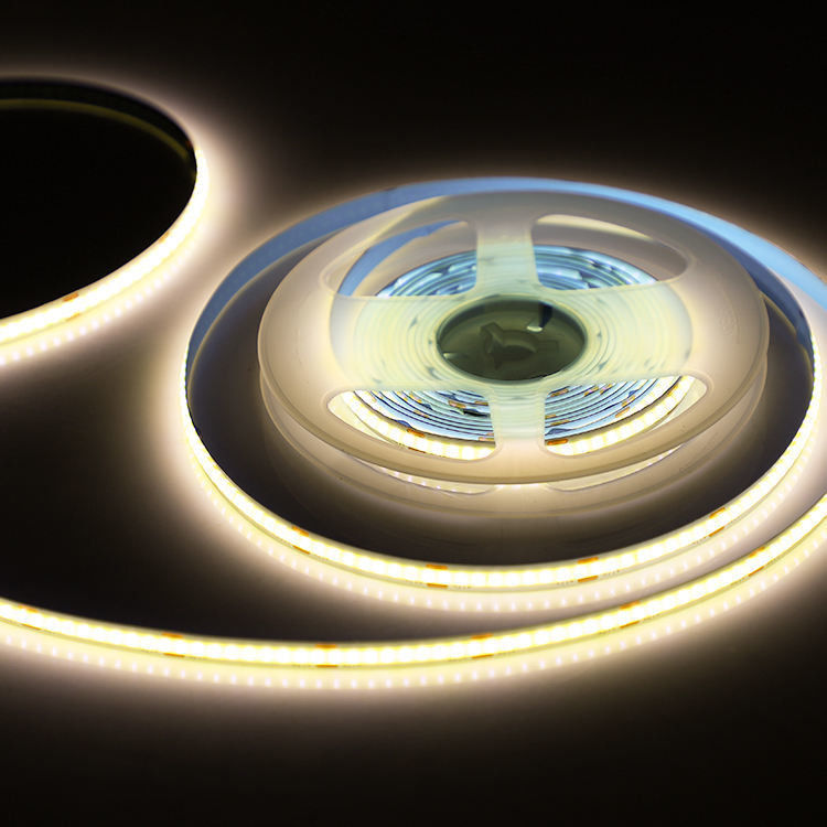 bande de lumière à LED flexible à haute densité sans zones noires 24V 12V 5V CRI Ra 90