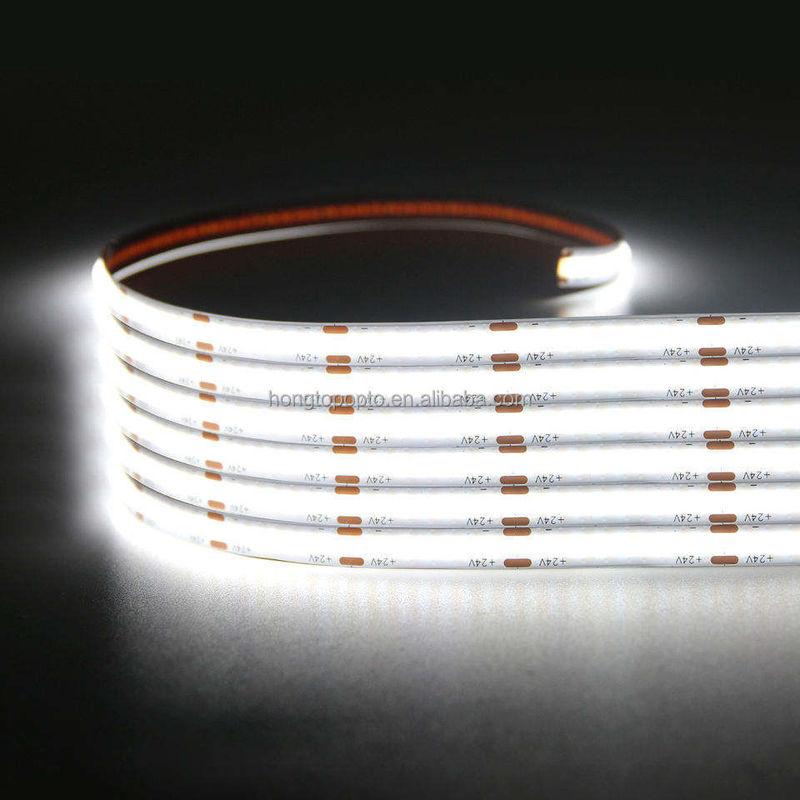 10w/m 560leds/m Smart COB LED Strip W WW 2700K 6000K FPC résistant à puce pour l'éclairage